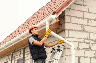Pose et remplacement de gouttières à Cruseilles